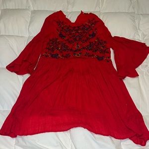 Umgee dress. Red size large. Excellent condition